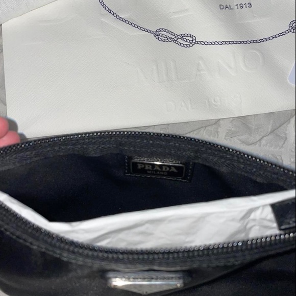 PRADA NYLON CLUTCH - Picture 4 of 4